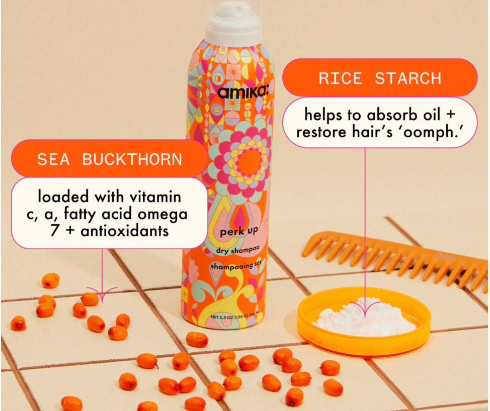Amika Perk Up Plus Talc-free Dry Shampoo