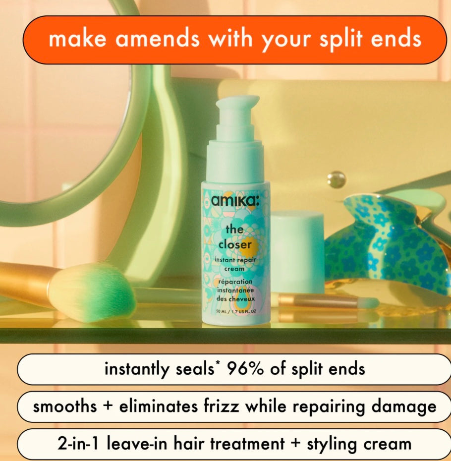 Amika The Closer Instant Repair Hair Cream For Damaged Hair