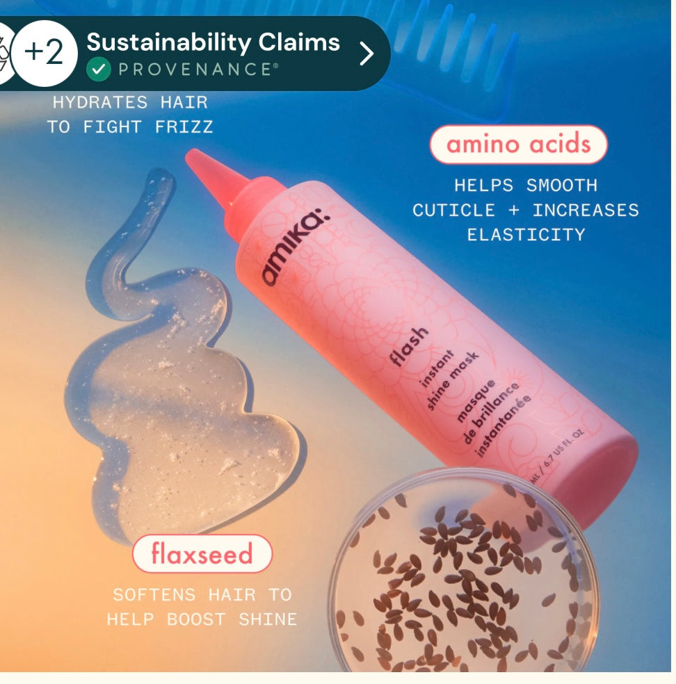 Amika Flash Instant Shine Mask for Shiny Hair