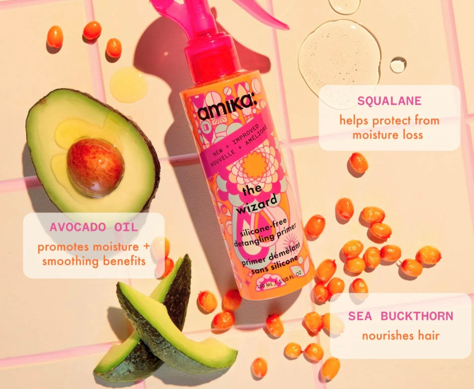 Amika The Wizard Silicone-free Detangling Hair Primer