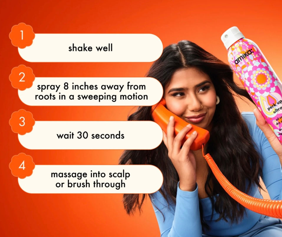 Amika Perk Up Ultra Oil Control Dry Shampoo