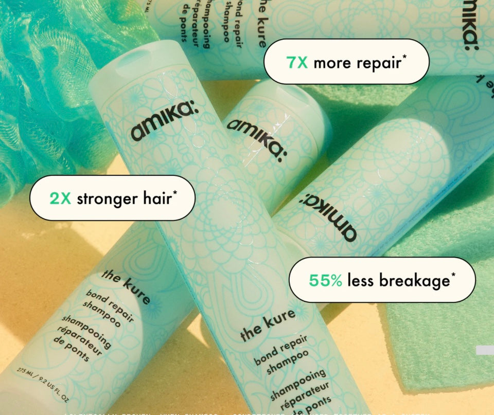 Amika The Kure Bond Repair Shampoo for Damaged Hair