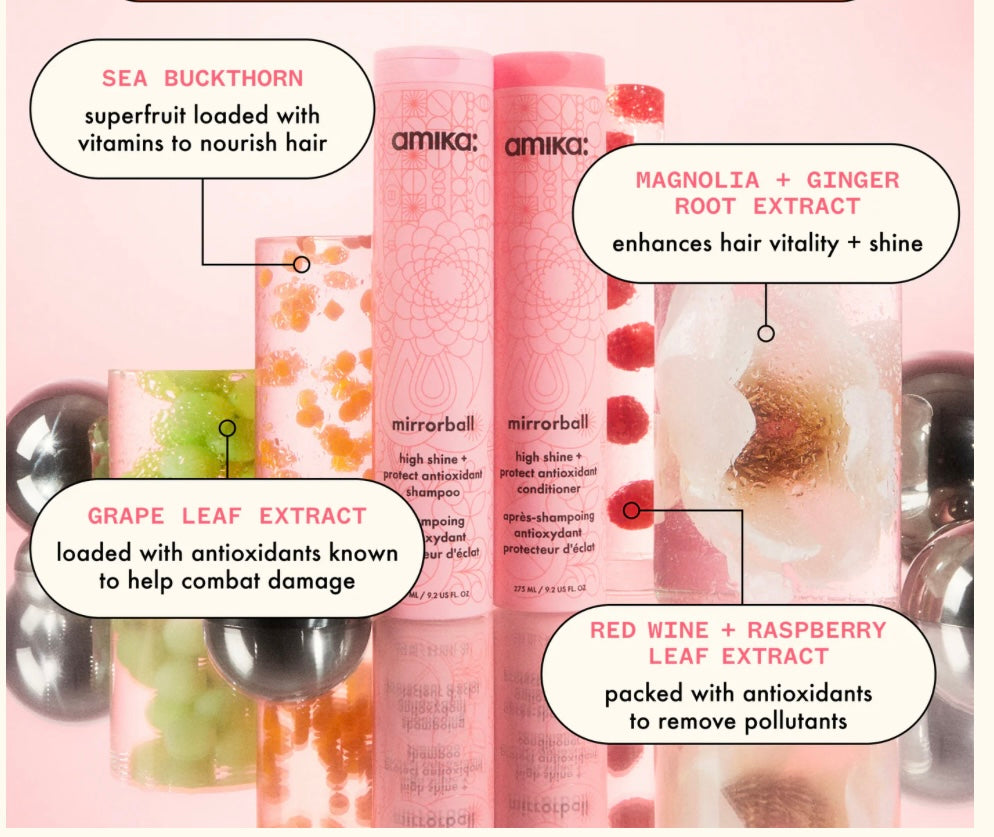 Amika Mirrorball High Shine + Protect Antioxidant Conditioner