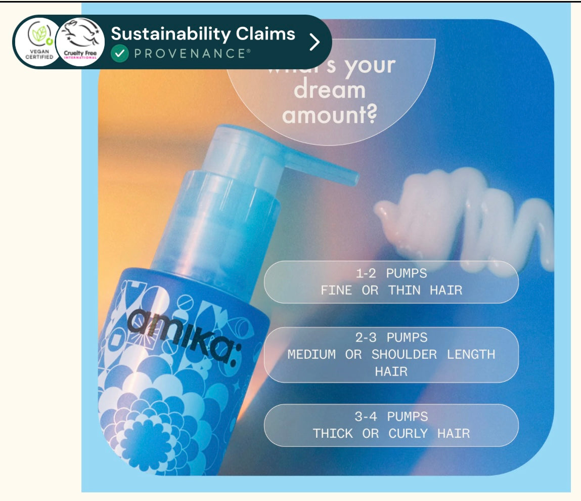 Amika Dream Routine Overnight Hydrating Hair Mask