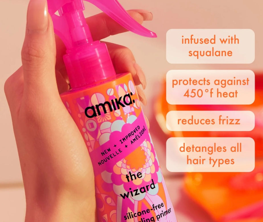 Amika The Wizard Silicone-free Detangling Hair Primer