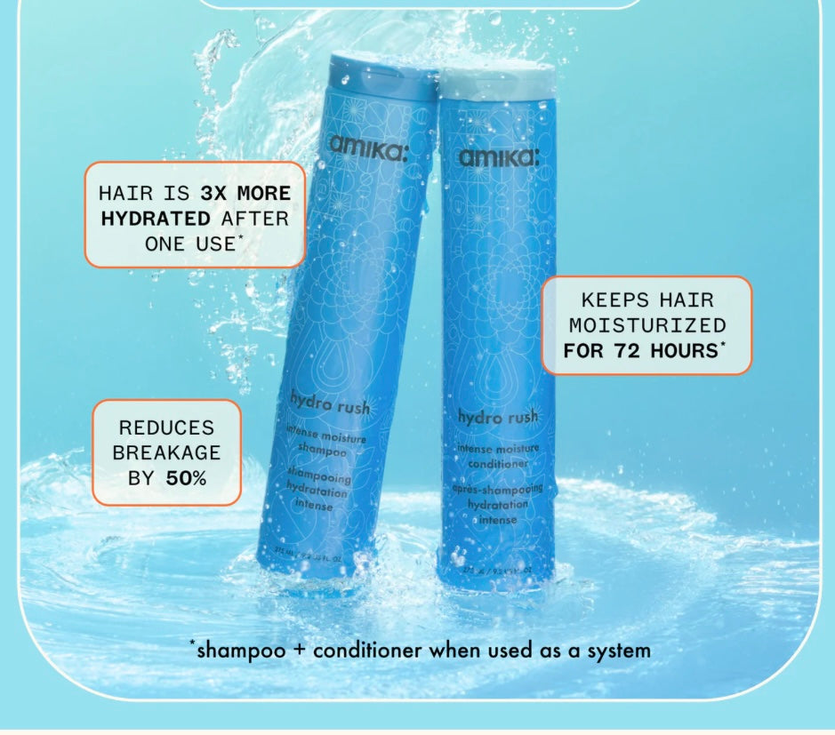 Amika Hydro Rush Intense Moisture Conditioner For Dry Hair