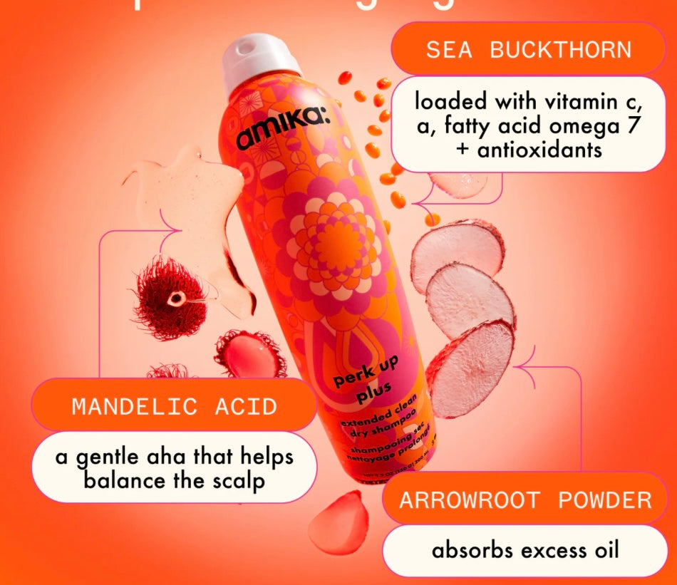 Amika Perk Up Plus Extended Clean Dry Shampoo
